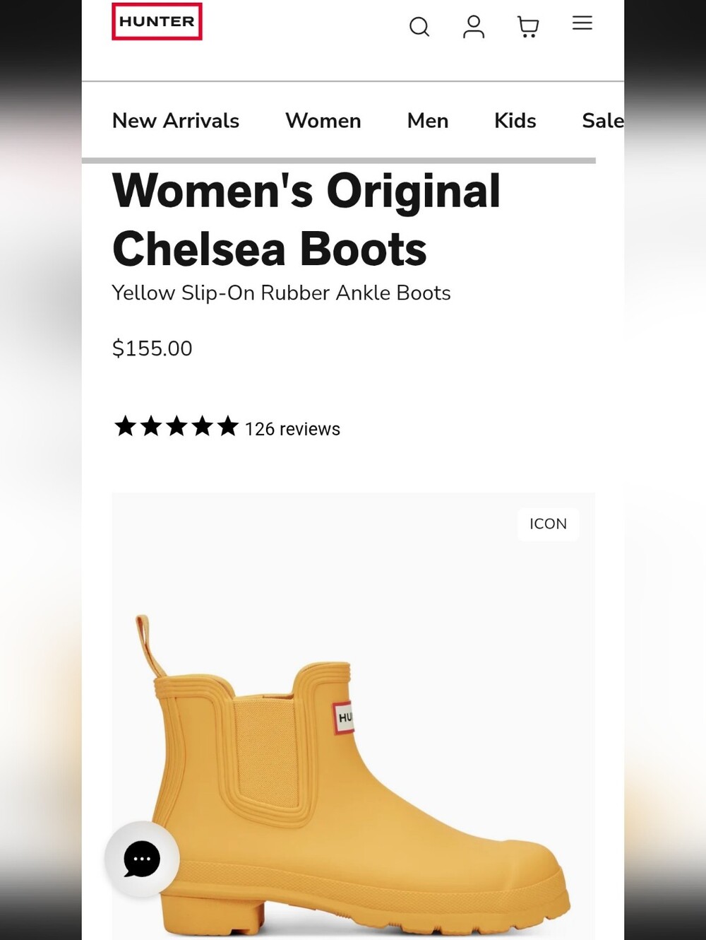 Hunter Chelsea Boots